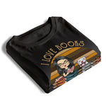Custom Name Book Lover Dog Gifts - Personalized Apparel