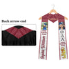 Class of 2024 Fraternity Graduation Stole - Upload Image - Personalized Graduation Stole