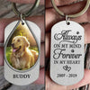 You're Always On My Mind - Personalized Keychain - Upload Image, Gift For Pet Lovers, Memorial Gift