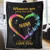 You’ll Know That We Love You - Personalized Custom Blanket - Gift For Grandma, Grandparents, Christmas Gift