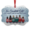 Life Is Better With Brothers & Sisters - Family Personalized Custom Ornament - Wood/Aluminum Benelux Shaped - New Arrival Christmas Gift For Siblings, Brothers, Sisters