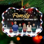 Custom Name Family Christmas Gifts - Personalized Ornament
