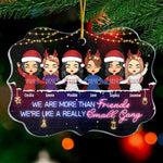 Custom Name Christmas Gifts for Best Friends - Personalized Ornament