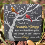 Though We Can't See You, You Are Always By Our Side - Personalized Memorial Stone, Human Grave Marker - Memorial Gift, Sympathy Gift