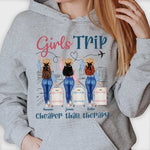 Girls Trip For The Best Summer Ever - Personalized Unisex T-shirt, Hoodie - Gift For Bestie