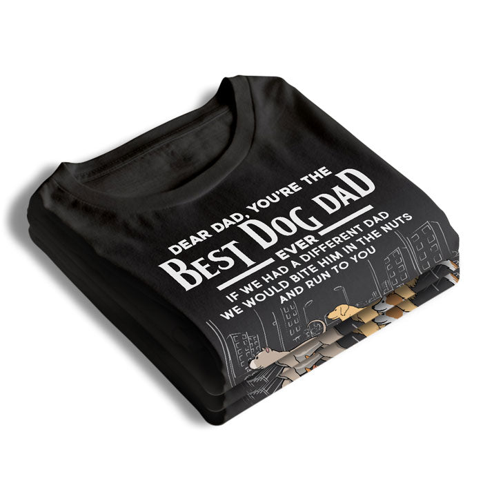 The Best Dog Parents Ever - Dog Personalized Custom Unisex T-shirt, Hoodie, Sweatshirt - Christmas Gift For Pet Owners, Pet Lovers