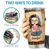 Just A Girl Who Love Books Just One More Chapter - Personalized Tumbler