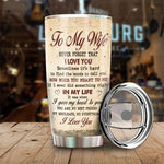 Custom Name Romantic Wife Gifts - Personalized Tumbler