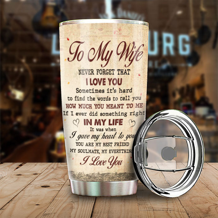You Are My Best Friend My Soulmate And My Everything - Gift For Couples, Personalized Tumbler