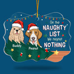 I've Been A Very Good Cat/Dog This Year - Personalized Custom Benelux Shaped Acrylic Christmas Ornament - Upload Image, Gift For Pet Lovers, Christmas Gift