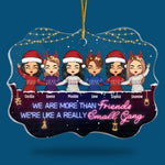 Custom Name Christmas Gifts for Best Friends - Personalized Ornament