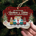 Custom Name Greatest Gift Family Christmas Gifts - Personalized Ornament