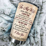Custom Name Romantic Wife Gifts - Personalized Tumbler