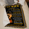 I Wish I Could Turn Back The Clock & Love You Longer  - Couple Blanket - Valentine Gift For Wife From Husband