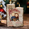 You're My Queen Forever - Gift For Couples, Personalized Candle Holder