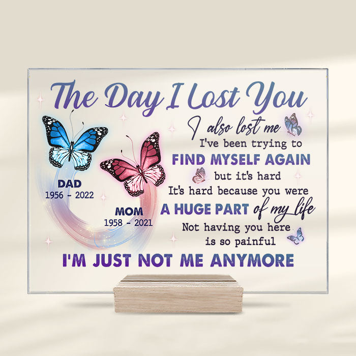 A Huge Part Of My Life - Personalized Acrylic Plaque - Memorial Gift, Sympathy Gift
