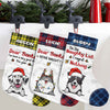 Dear Santa I've Been A Very Good Pet - Christmas Dogs & Smiling Cats - Personalized Christmas Stocking