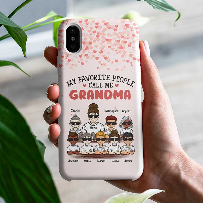 My All-Time Favorite People Call Me Grandma - Gift For Grandma - Perso