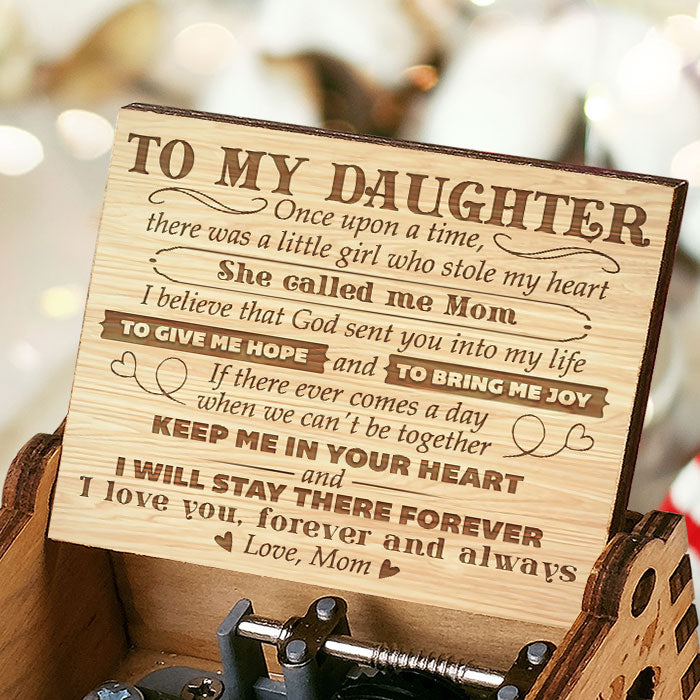 I Love You Forever And Always - Mom To Daughter, Music Box.