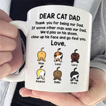 Thank You For Being Our Dad - Gift for Dad - Funny Personalized Mug