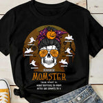 What Happens To Mom - Personalized Unisex T-Shirt, Halloween Ideas.
