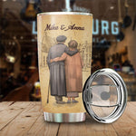 My Wife Is My Queen Forever - Gift For Couples, Personalized Tumbler