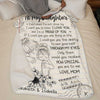 I'm So Proud Of You - Mom To Daughter, Personalized Blanket
