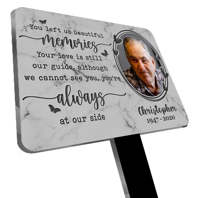 Personalized Acrylic Garden Stake, Grave Decorations for Cemetery, Garden Decor, Yard Signs Cemetery Decorations for Grave, Sympathy Gifts for Loss of Mom, Garden Marker Sympathy Gifts