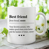 You Always Pick Me Up When I'm Down - Upload Image, Gift For Besties - Personalized Mug