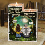 Your Loss Made Me Breathless - Personalized Candle Holder - Memorial Gift, Sympathy Gift