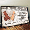 I Love Every Minute That We Are Together - Personalized Horizontal Poster