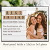 You Know I'm Completely Insane But Love Me Anyway - Gift For Besties, Personalized Photo Frame