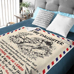 I Promise To Love You For The Rest Of My Life - Dad To Daughter, Blanket