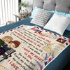 I Gave My Heart To You - Gift For Couples, Personalized Blanket