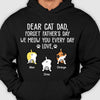 Forget Father's Day We Meow You Every Day Funny Cat Butt - Personalized Unisex T-Shirt