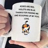 Thanks For Scooping Up Our Poo - Funny Personalized Cat Mug