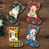 Have A Magical Holiday Season - Happy Cats And Dogs - Personalized Custom Stocking Shaped Wood Christmas Ornament