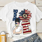Custom Name Patriotic Cocktail Gifts for Women - Personalized Apparel