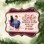 Distance Means So Little When Someone Means So Much - Personalized Custom Benelux Shaped Wood Christmas Ornament