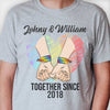 Together Since - Personalized Unisex T-shirt - Gift For Couples