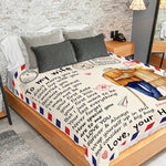 Custom Name Romantic Gifts for Wife - Personalized Blanket