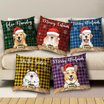 Meowy Catmas - Merry Woofmas - Personalized Pillow