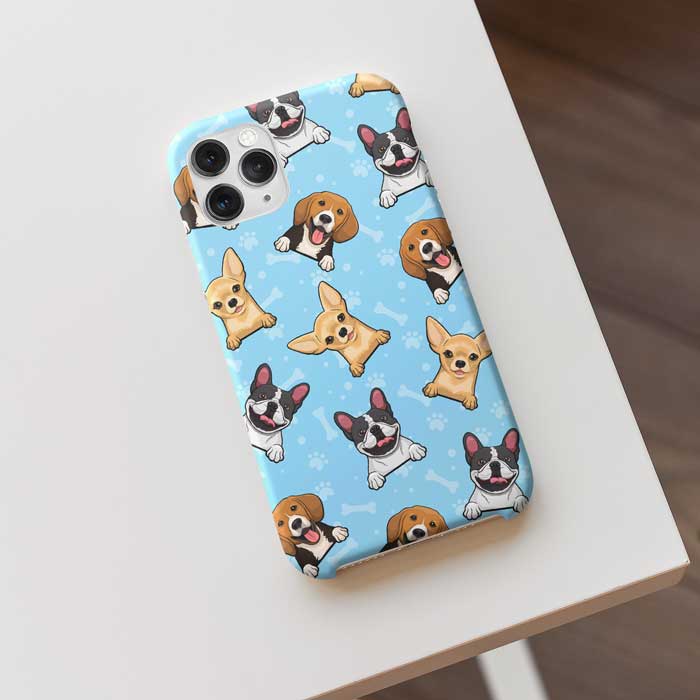 Colorful Paw - Gift For Dog Lovers - Personalized Phone Case