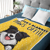 Paws Off - It's My Blanket - Gift For Dog Lovers - Personalized Blanket