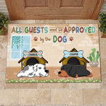 Custom Name Funny Dog Lover Home Decor - Personalized Doormat