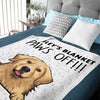 Paws Off - It's My Blanket - Gift For Dog Lovers - Personalized Blanket