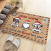 Letter To Santa - Dear Santa, We've Been Very Good This Year - Personalized Decorative Mat