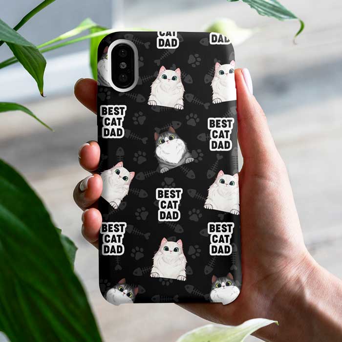 Best Parents Ever - Gift For Cat Lovers - Personalized Phone Case