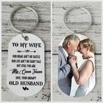You Are My Queen Forever - Upload Image, Gift For Couples - Personalized Keychain