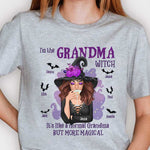 Custom Name Grandma Witch Gifts for Grandma - Personalized Apparel